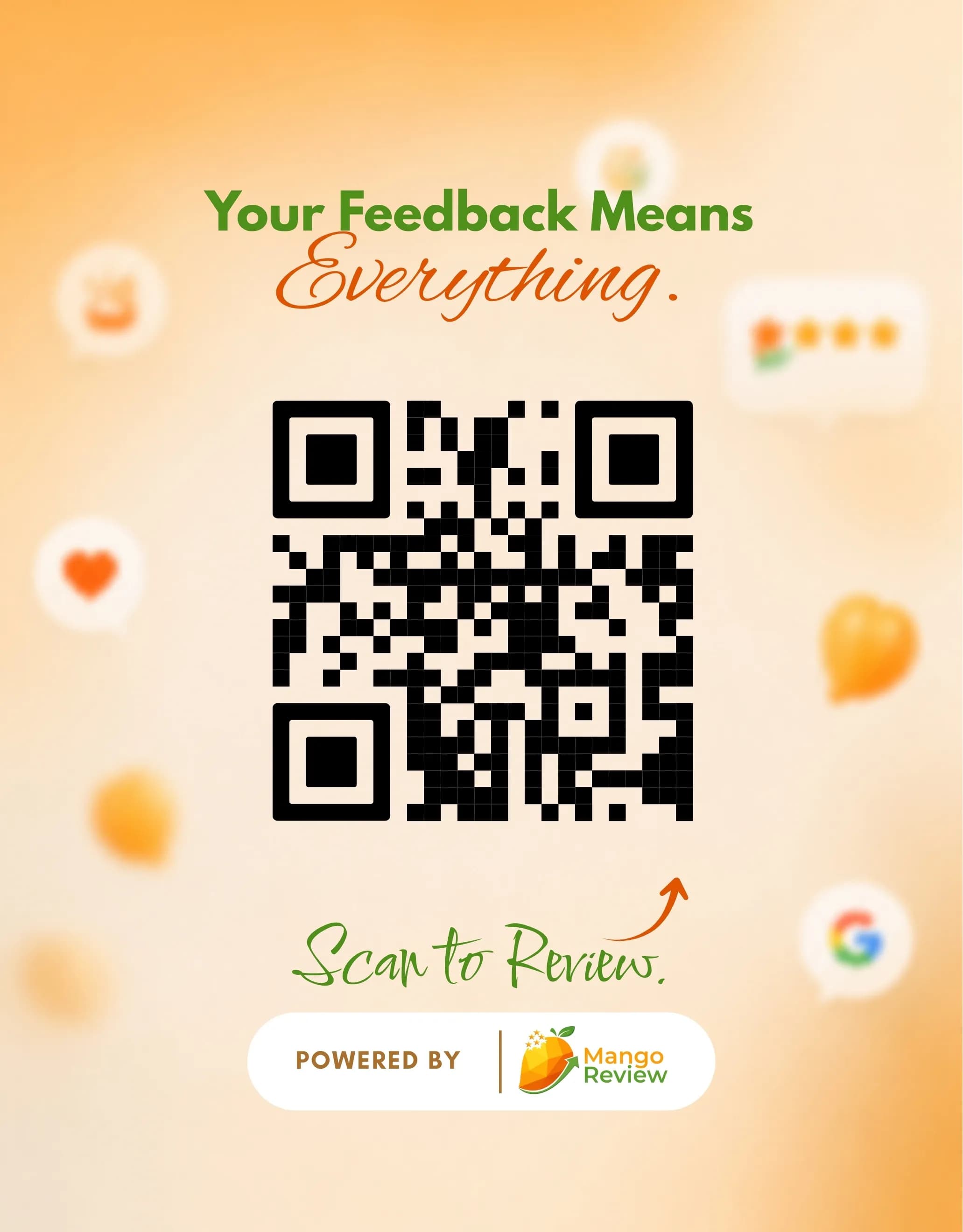 Scan QR code for reviews